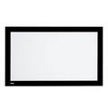 KingPin rammesp. lerret 16:9 200x112,5cm Ryddesalg 90" semsket sort kant